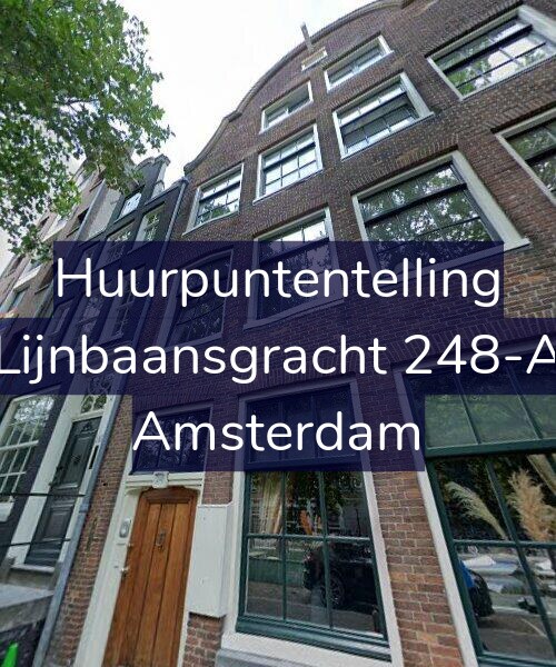 Foto gevel Huurpuntentelling voor Lijnbaansgracht 248-A, Amsterdam