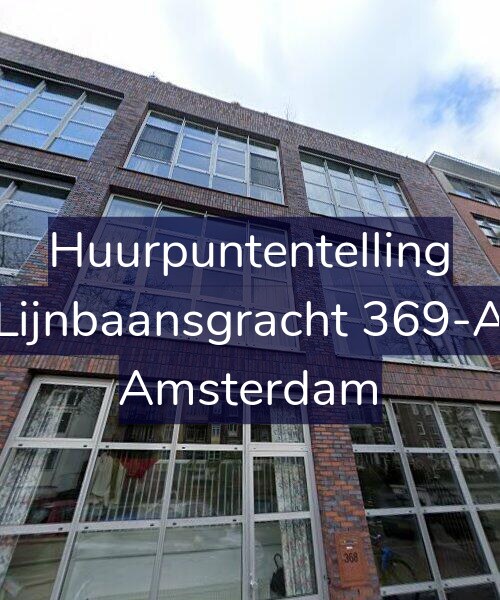 Foto gevel Huurpuntentelling voor Lijnbaansgracht 369-A, Amsterdam