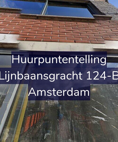 Foto gevel Huurpuntentelling voor Lijnbaansgracht 124-B, Amsterdam
