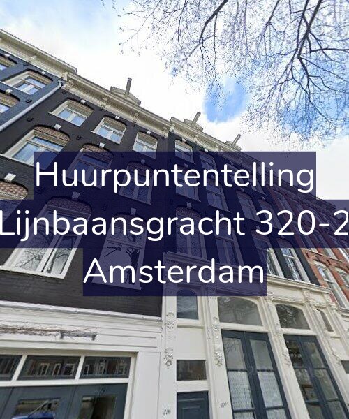 Foto gevel Huurpuntentelling voor Lijnbaansgracht 320-2, Amsterdam
