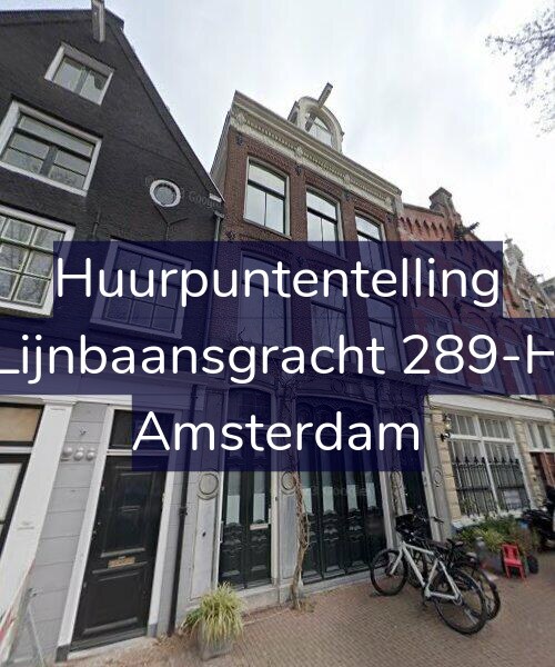 Foto gevel Huurpuntentelling voor Lijnbaansgracht 289-H, Amsterdam