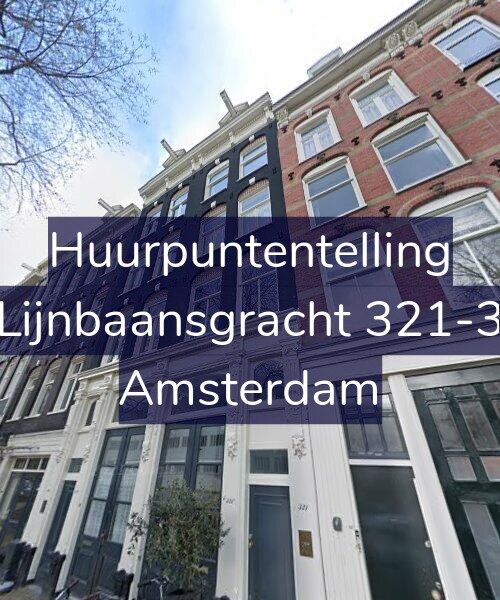 Foto gevel Huurpuntentelling voor Lijnbaansgracht 321-3, Amsterdam
