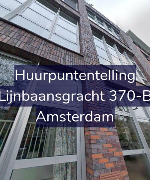 Foto gevel Huurpuntentelling voor Lijnbaansgracht 370-B, Amsterdam