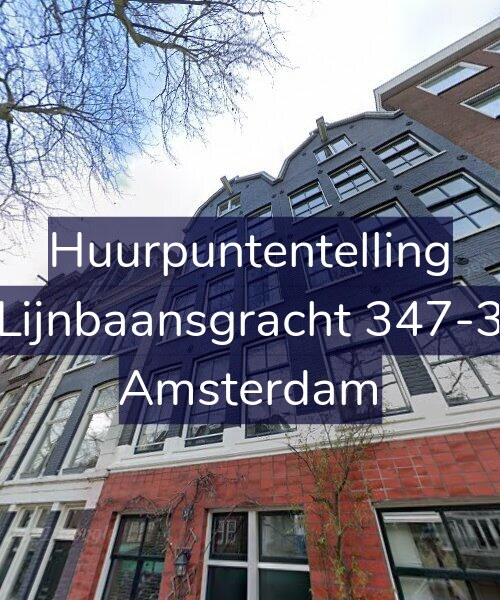 Foto gevel Huurpuntentelling voor Lijnbaansgracht 347-3, Amsterdam