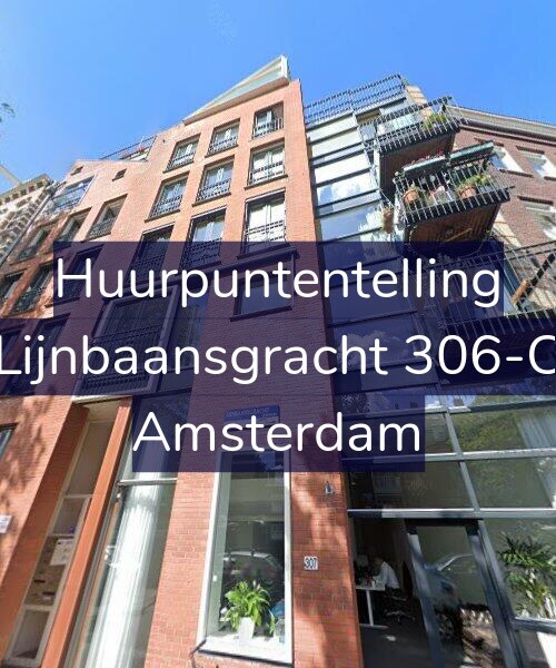 Foto gevel Huurpuntentelling voor Lijnbaansgracht 306-C, Amsterdam