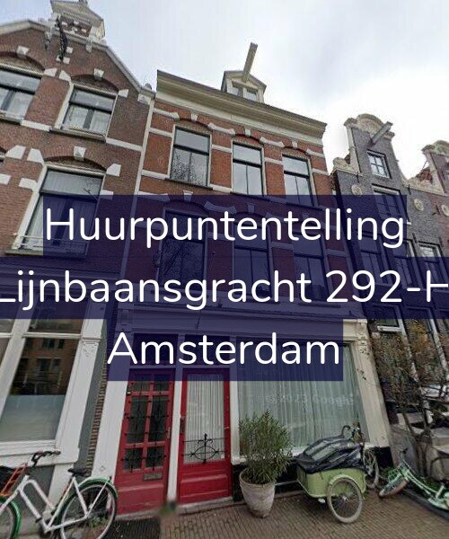 Foto gevel Huurpuntentelling voor Lijnbaansgracht 292-H, Amsterdam