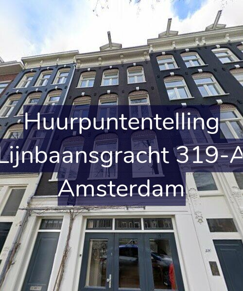 Foto gevel Huurpuntentelling voor Lijnbaansgracht 319-A, Amsterdam