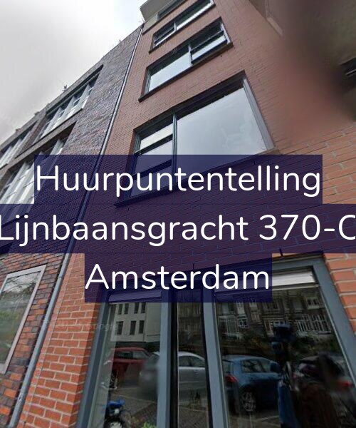 Foto gevel Huurpuntentelling voor Lijnbaansgracht 370-C, Amsterdam