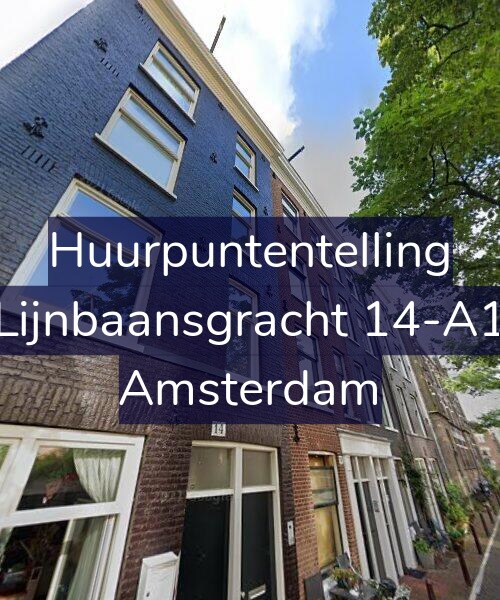Foto gevel Huurpuntentelling voor Lijnbaansgracht 14-A1, Amsterdam