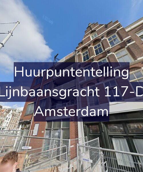 Foto gevel Huurpuntentelling voor Lijnbaansgracht 117-D, Amsterdam