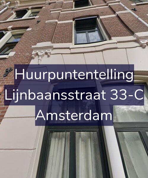 Foto gevel Huurpuntentelling voor Lijnbaansstraat 33-C, Amsterdam