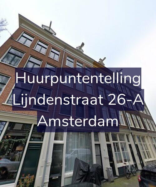 Foto gevel Huurpuntentelling voor Lijndenstraat 26-A, Amsterdam