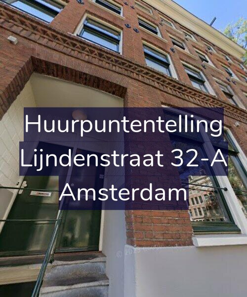 Foto gevel Huurpuntentelling voor Lijndenstraat 32-A, Amsterdam