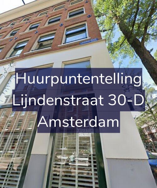 Foto gevel Huurpuntentelling voor Lijndenstraat 30-D, Amsterdam