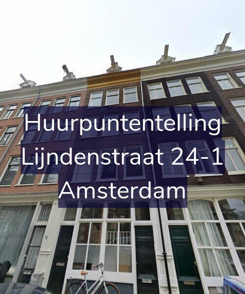 Foto gevel Huurpuntentelling voor Lijndenstraat 24-1, Amsterdam