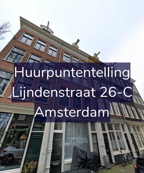 Foto gevel Huurpuntentelling voor Lijndenstraat 26-C, Amsterdam