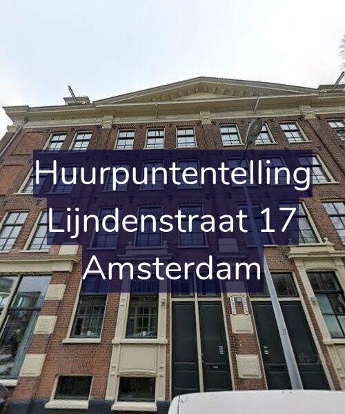 Foto gevel Huurpuntentelling voor Lijndenstraat 17, Amsterdam