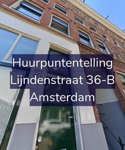Foto gevel Huurpuntentelling voor Lijndenstraat 36-B, Amsterdam