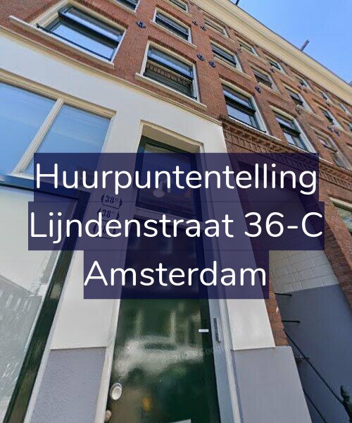 Foto gevel Huurpuntentelling voor Lijndenstraat 36-C, Amsterdam