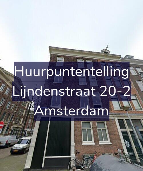 Foto gevel Huurpuntentelling voor Lijndenstraat 20-2, Amsterdam