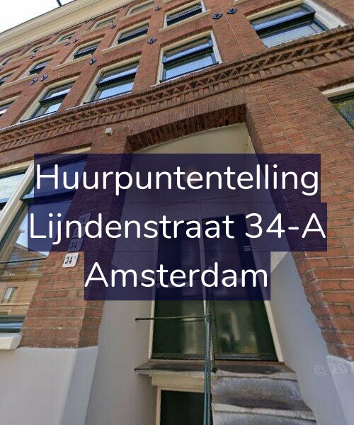 Foto gevel Huurpuntentelling voor Lijndenstraat 34-A, Amsterdam