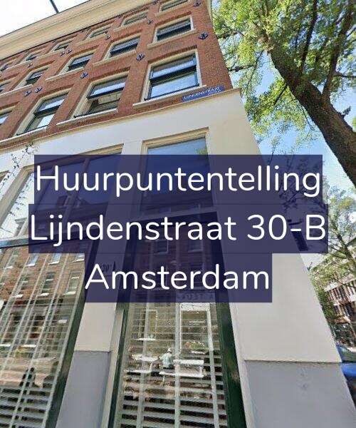 Foto gevel Huurpuntentelling voor Lijndenstraat 30-B, Amsterdam