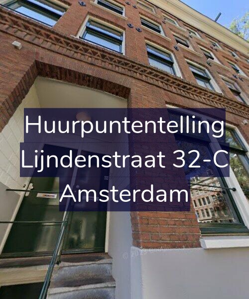 Foto gevel Huurpuntentelling voor Lijndenstraat 32-C, Amsterdam