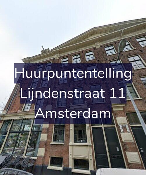 Foto gevel Huurpuntentelling voor Lijndenstraat 11, Amsterdam