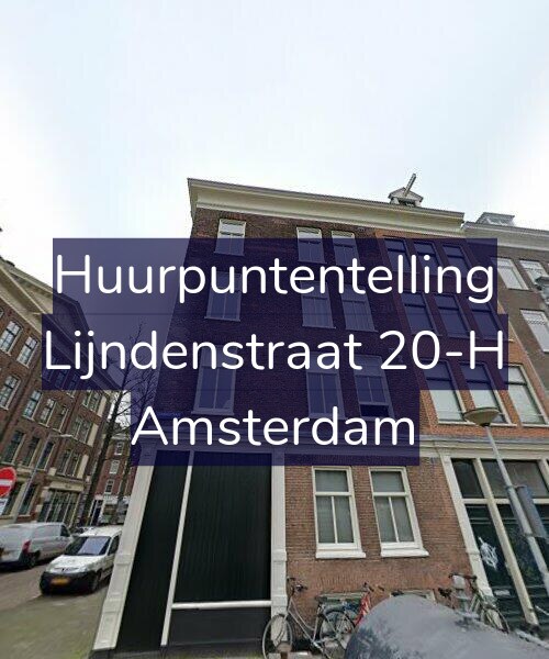 Foto gevel Huurpuntentelling voor Lijndenstraat 20-H, Amsterdam