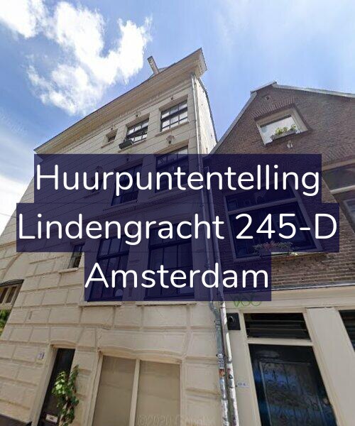 Foto gevel Huurpuntentelling voor Lindengracht 245-D, Amsterdam