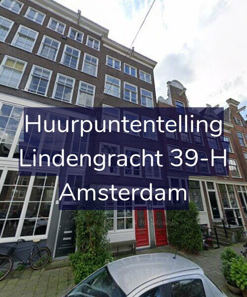 Foto gevel Huurpuntentelling voor Lindengracht 39-H, Amsterdam