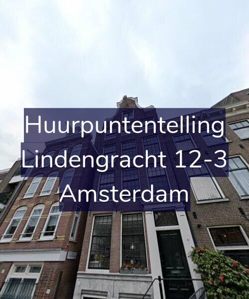 Foto gevel Huurpuntentelling voor Lindengracht 12-3, Amsterdam