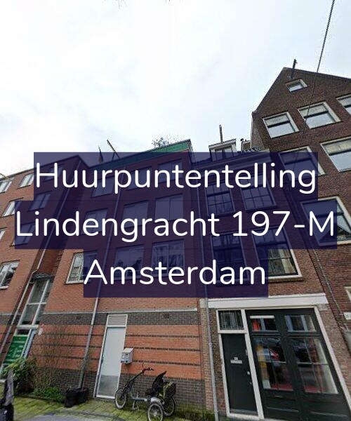 Foto gevel Huurpuntentelling voor Lindengracht 197-M, Amsterdam