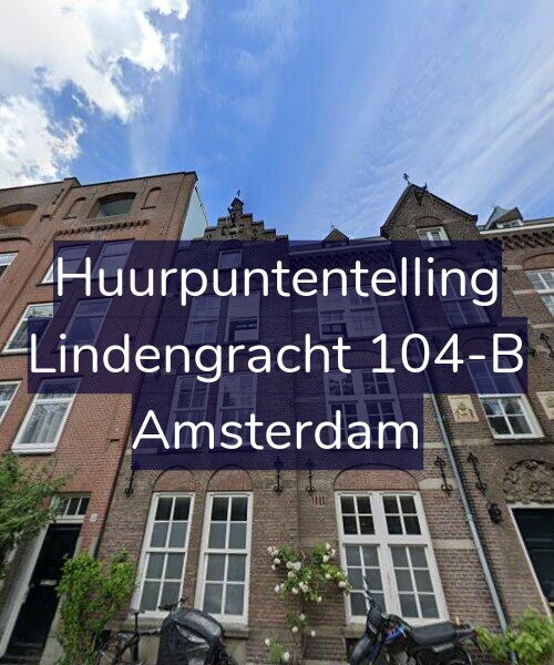 Foto gevel Huurpuntentelling voor Lindengracht 104-B, Amsterdam
