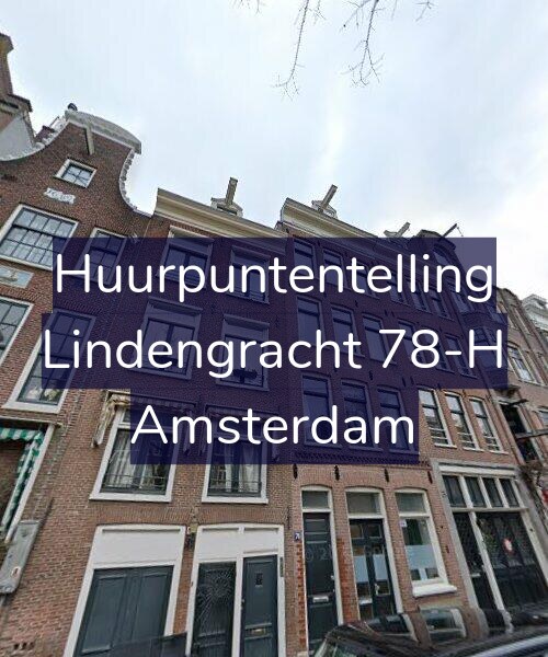 Foto gevel Huurpuntentelling voor Lindengracht 78-H, Amsterdam