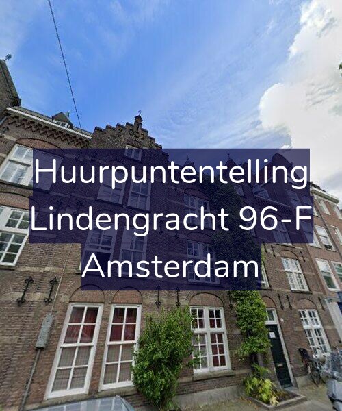 Foto gevel Huurpuntentelling voor Lindengracht 96-F, Amsterdam