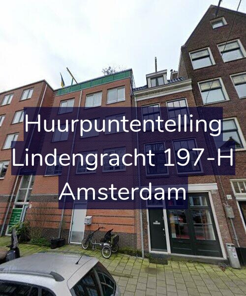 Foto gevel Huurpuntentelling voor Lindengracht 197-H, Amsterdam