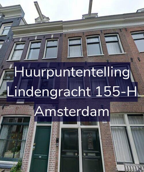Foto gevel Huurpuntentelling voor Lindengracht 155-H, Amsterdam