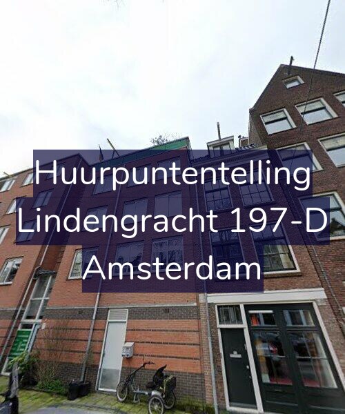Foto gevel Huurpuntentelling voor Lindengracht 197-D, Amsterdam
