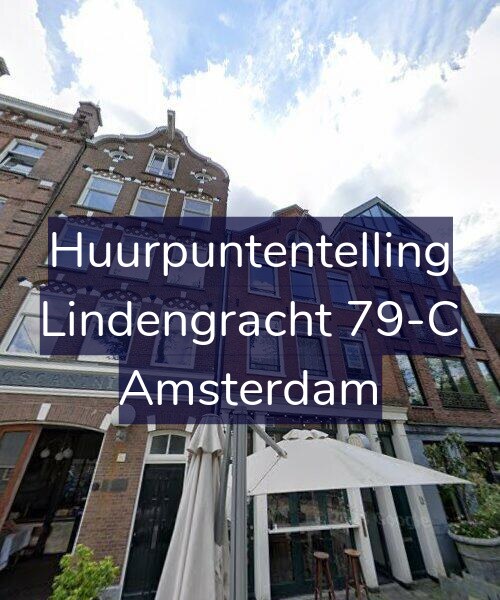 Foto gevel Huurpuntentelling voor Lindengracht 79-C, Amsterdam