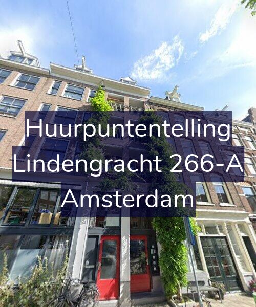 Foto gevel Huurpuntentelling voor Lindengracht 266-A, Amsterdam