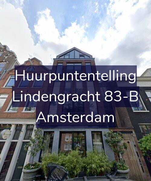 Foto gevel Huurpuntentelling voor Lindengracht 83-B, Amsterdam