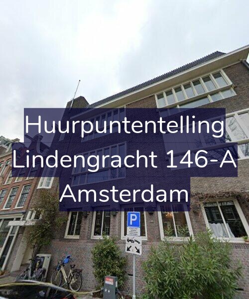 Foto gevel Huurpuntentelling voor Lindengracht 146-A, Amsterdam
