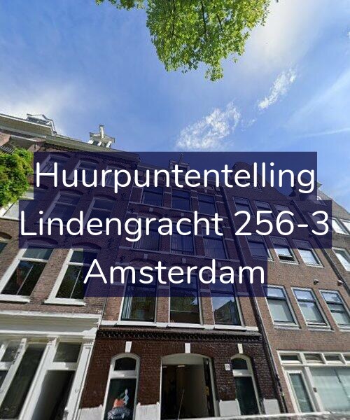 Foto gevel Huurpuntentelling voor Lindengracht 256-3, Amsterdam