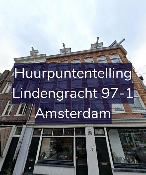 Foto gevel Huurpuntentelling voor Lindengracht 97-1, Amsterdam