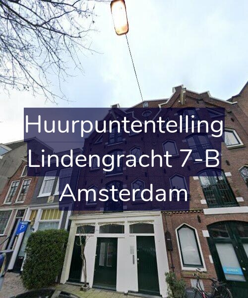 Foto gevel Huurpuntentelling voor Lindengracht 7-B, Amsterdam