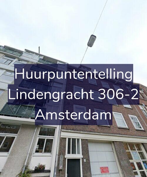 Foto gevel Huurpuntentelling voor Lindengracht 306-2, Amsterdam