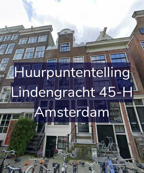 Foto gevel Huurpuntentelling voor Lindengracht 45-H, Amsterdam