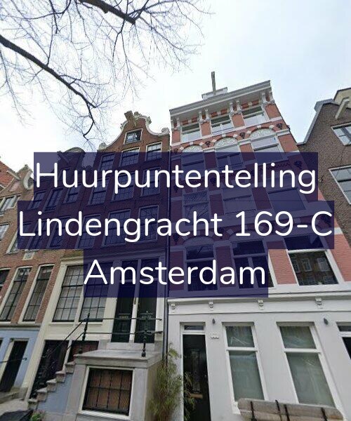 Foto gevel Huurpuntentelling voor Lindengracht 169-C, Amsterdam