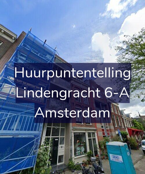 Foto gevel Huurpuntentelling voor Lindengracht 6-A, Amsterdam